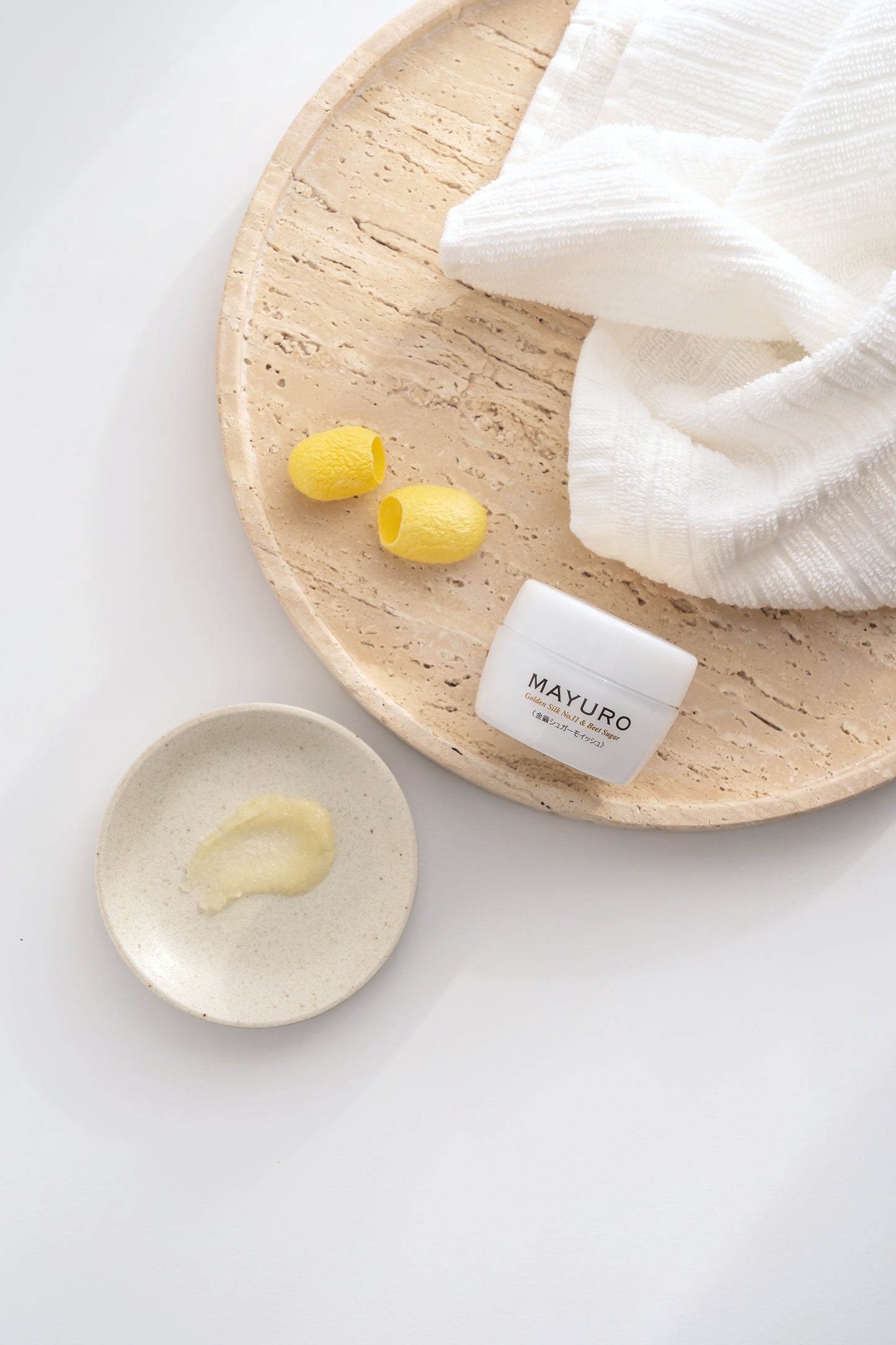 MAYURO【ﾃﾞﾘｹｰﾄｿﾞｰﾝの洗浄＆保湿】金繭ｼｭｶﾞｰﾓｲｯｼｭ